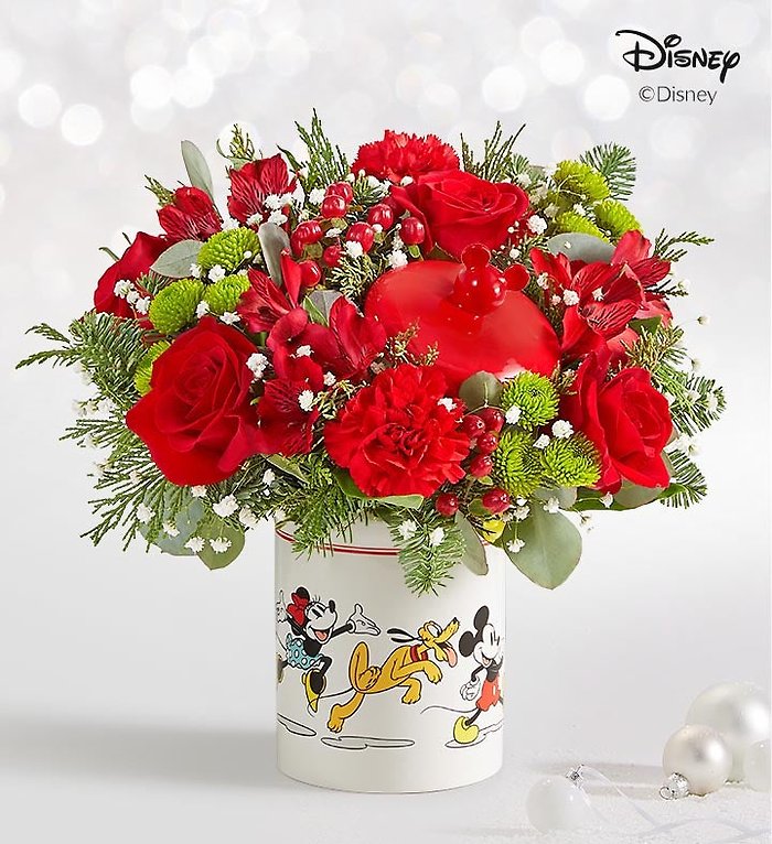 Disney Mickey Mouse &amp; Friends Holiday Cookie Jar