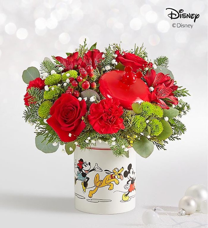 Disney Mickey Mouse &amp; Friends Holiday Cookie Jar