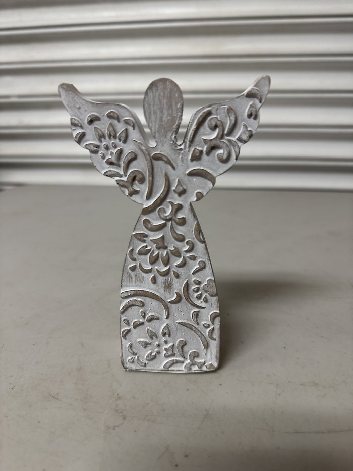 White wooden Angel