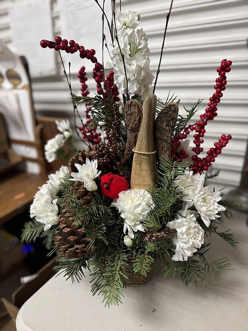 Woodland Angel Basket